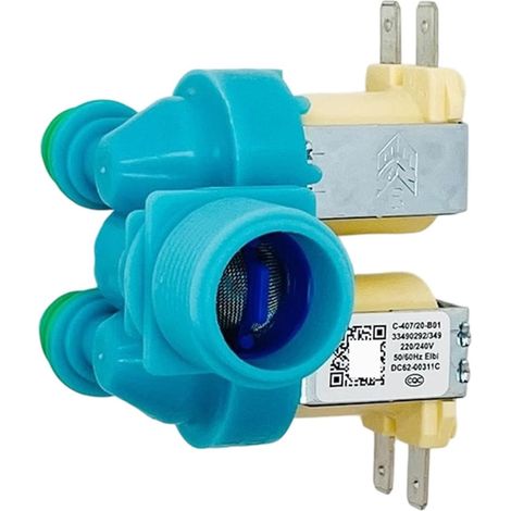 Ersatz-wasseranschluss Dc62 00311c Aus Blauem Abs Für Rasentrimmer Wa16f7l2uww Und Andere Fest Installierte Abs-absperrventile
