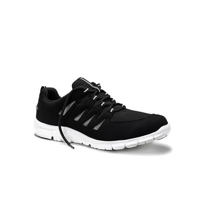 Elten Berufshalbschuh Apache Black-White Low O1 Gr. 41