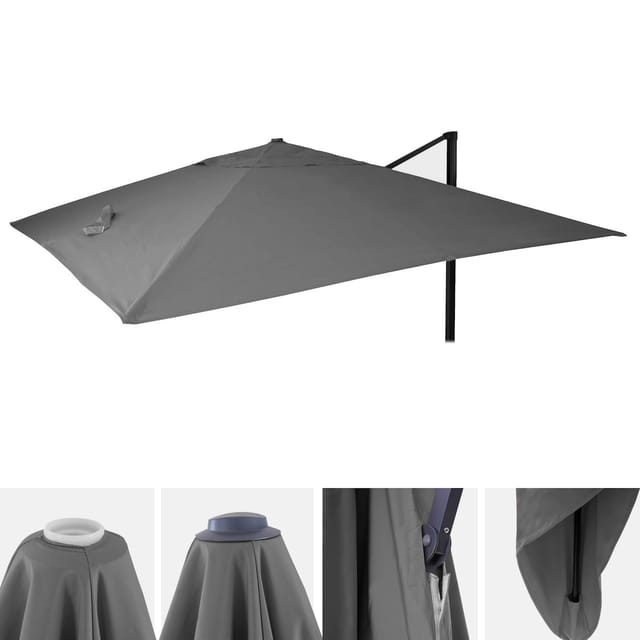 MCW Ersatz-Bezug für Schirm A96 3x4m anthrazit
