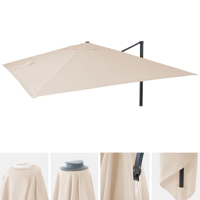 MCW Ersatz-Bezug für Schirm A96 3x4m Creme