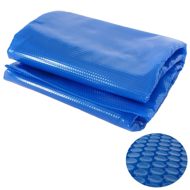 MCW Pool-Abdeckung 200 µm Rund 4,57m Blau