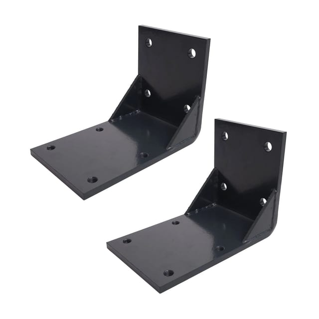 MCW 2er-Set Deckenadapter für Kassetten-Markise H122 H123 Deckenmontage Halterung Adapter anthrazit