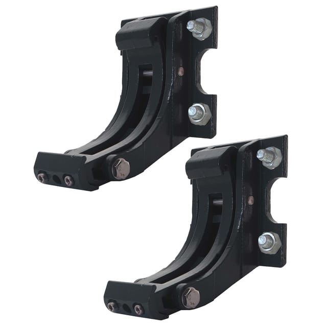 MCW 2er-Set Wandhalterung für Markise H122 H123 Wandkonsole Wandmontage Adapter anthrazit