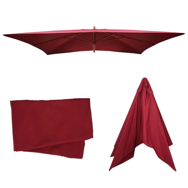 MCW Ersatz-Bezug für Schirm Lissabon 3x4m Bordeaux