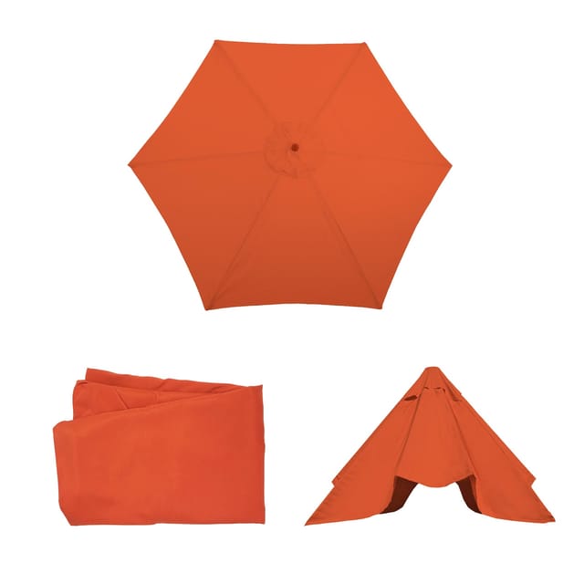 MCW Ersatz-Bezug für Schirm Lissabon Ø3m Terracotta