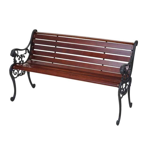 MCW Gartenbank F98 2-Sitzer Braun