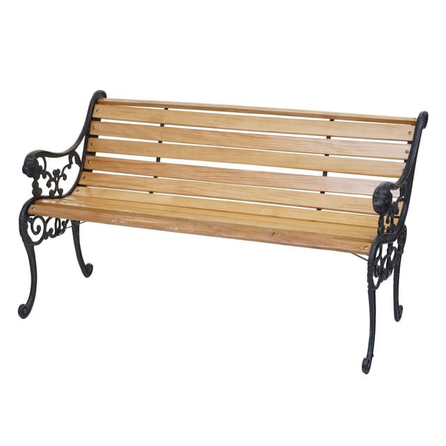 MCW Gartenbank F98 2-Sitzer Hellbraun