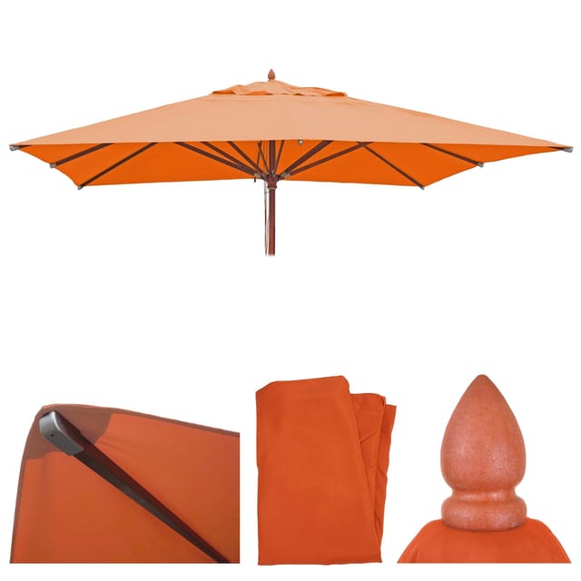 MCW Ersatz-Bezug für Schirm C57 3x3m Terracotta