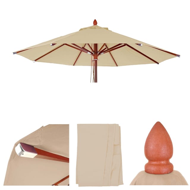 MCW Ersatz-Bezug für Schirm C57 Ø4m Creme