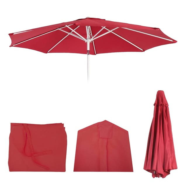 MCW Ersatz-Bezug für Sonnenschirm Asti Rot