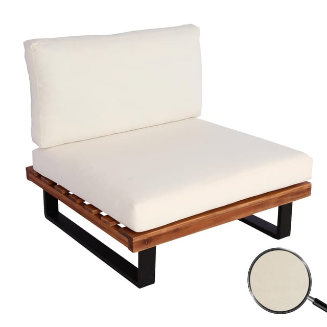 MCW Lounge-Sessel H54 Braun Polster