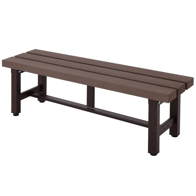 MCW Alu Gartenbank K60 WPC 120cm