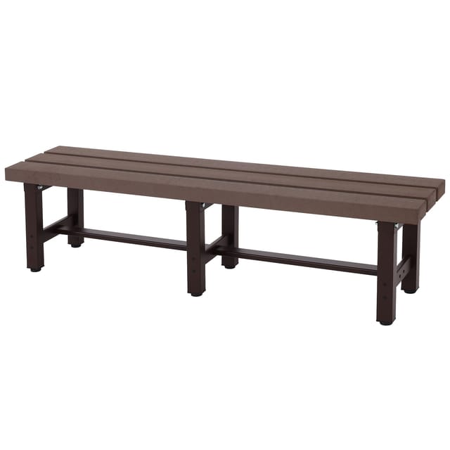MCW Alu Gartenbank K60 WPC 150cm