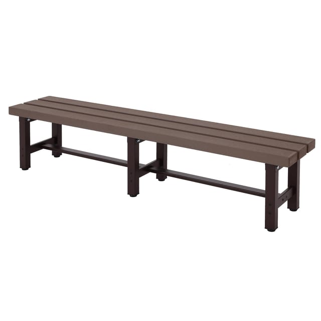 MCW Alu Gartenbank K60 WPC 180cm