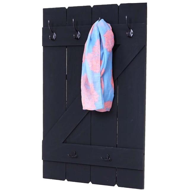 MCW Wandgarderobe D13 Dunkelgrau Shabby
