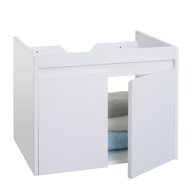MCW Waschbeckenunterschrank L86 Weiß