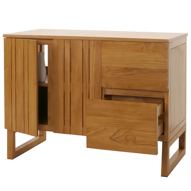 MCW Teak-Waschbeckenunterschrank M72