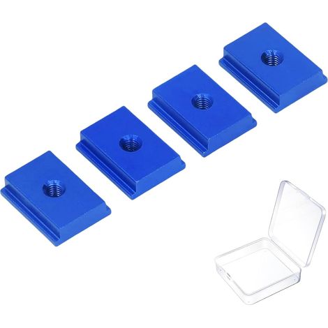 M6/m8 Gleitmuttern Für T-nut-schienen – Aluminium-t-nut-muttern, T-nut-befestigungselemente Für Die Holzbearbeitung, Cnc-maschinenbefestigungen Und Schraubkanalzubehör