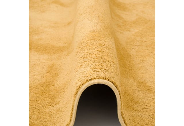 Pergamon Luxus Super Soft Hochflor Langflor Teppich Melia Curry 80x150cm
