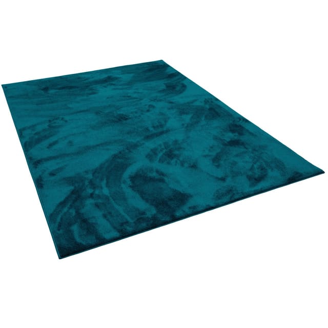 Pergamon Luxus Super Soft Hochflor Langflor Teppich Melia Petrol 160x230cm