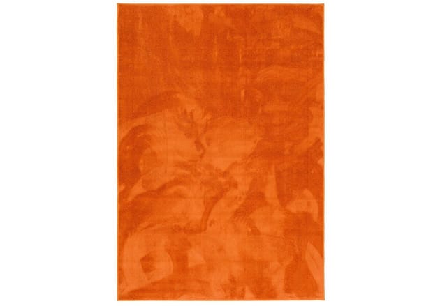 Pergamon Luxus Super Soft Hochflor Langflor Teppich Melia Orange 80x150cm