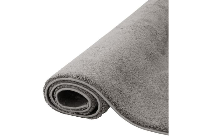 Pergamon Luxus Super Soft Hochflor Langflor Teppich Silky Weinrot 80x150cm