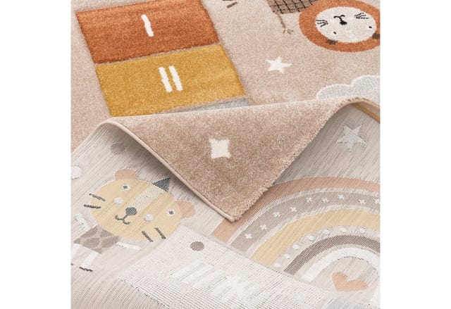 Pergamon Kinder Teppich Maui Kids Spielwelt Beige 80x150cm