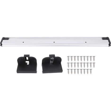 50 Cm Lange Tischschiene Aus Eloxiertem Aluminium Für Wohnmobile – Verstellbare Wandhalterung Inklusive Befestigungsmaterial