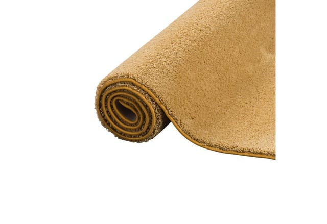 Snapstyle Hochflor Shaggy Teppich Palace Curry 80x160cm