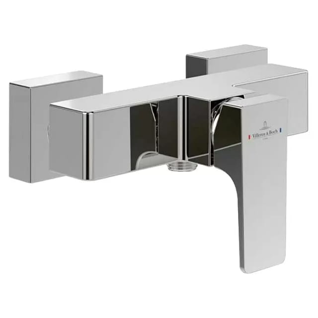 Villeroy & Boch Einhebel-Duscharmatur Architectura Square in Chrom
