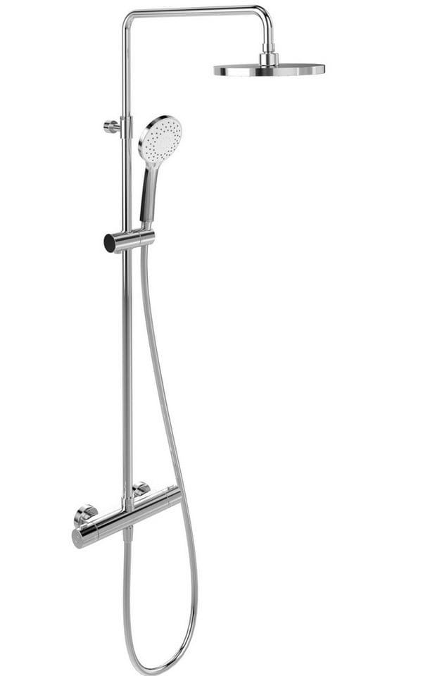 Villeroy & Boch Duschsystem mit drei Strahlarten Universal Showers in Chrom