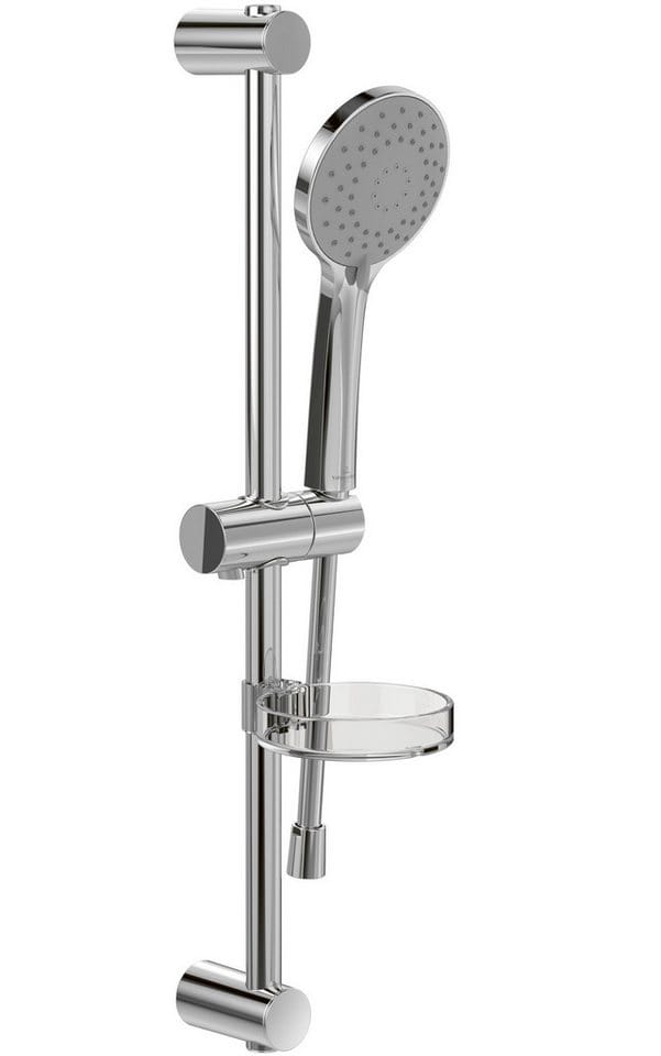 Villeroy & Boch Duschgarnitur mit drei Strahlarten Universal Showers in Chrom