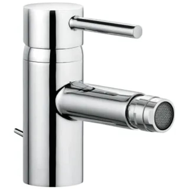 KLUDI Bidet-Einhandmischer BOZZ DN 10 mit Ablaufgarnitur in Chrom