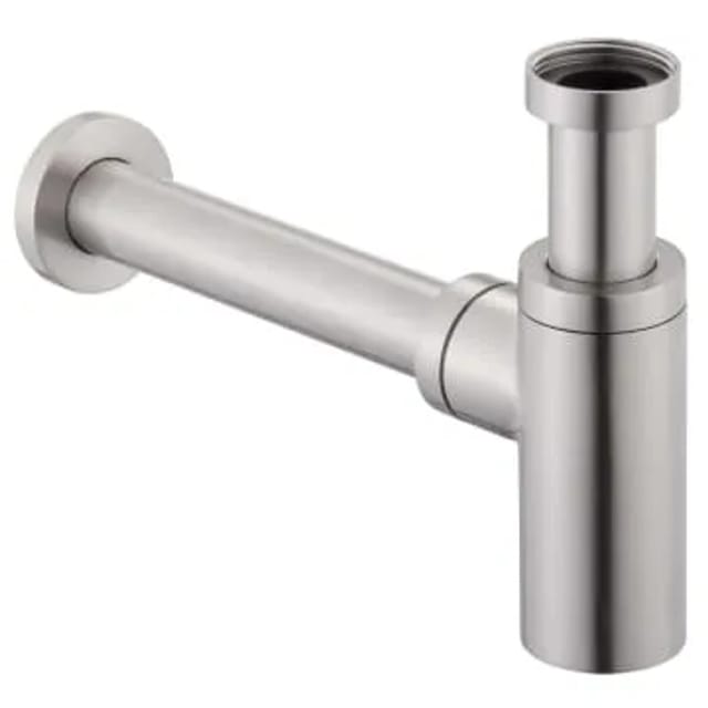 Kronenbach Design-Siphon Lima 2.0 Steel rund in Edelstahloptik