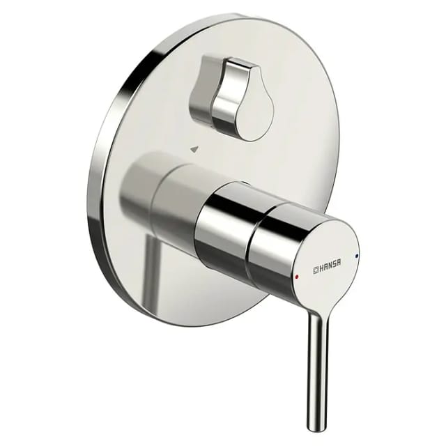 Hansa Einhand-Wannen-Funktionseinheit HANSAVANTIS Rosette rund Pinhebel in Chrom