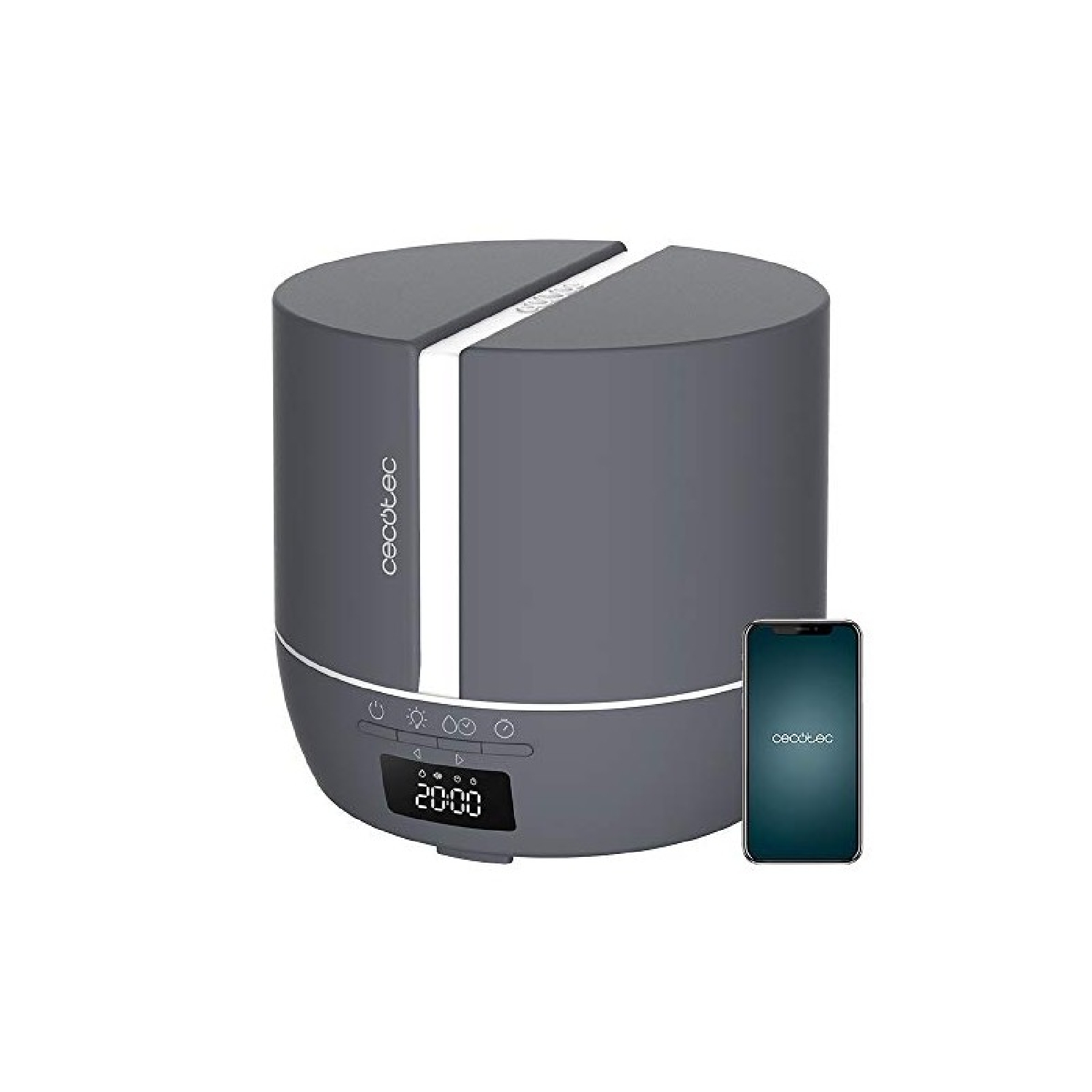 Cecotec Befeuchtungsgeräte Purearoma 550 Connected Stone