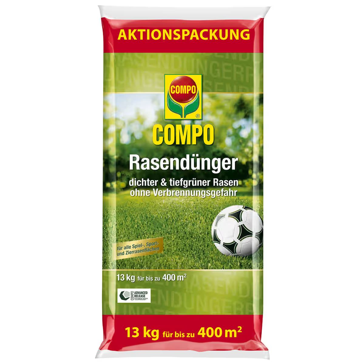 Compo Rasendünger Aktionspackung Für Bis Zu 400 M² - 13 Kg