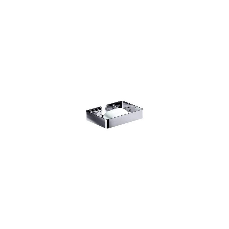 Duschseifenschale, Duschstange, Seifenhalter Aus Edelstahl 304, Seifenablage, Wand-schwammhalter (silber)