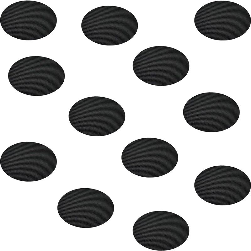 Badewannenaufkleber, Badewannen-dekorfolien, Rutschfeste, Schwarze, Selbstklebende Duschaufkleber, 20 Stück Für Badewanne Und Badezimmerboden (rund)
