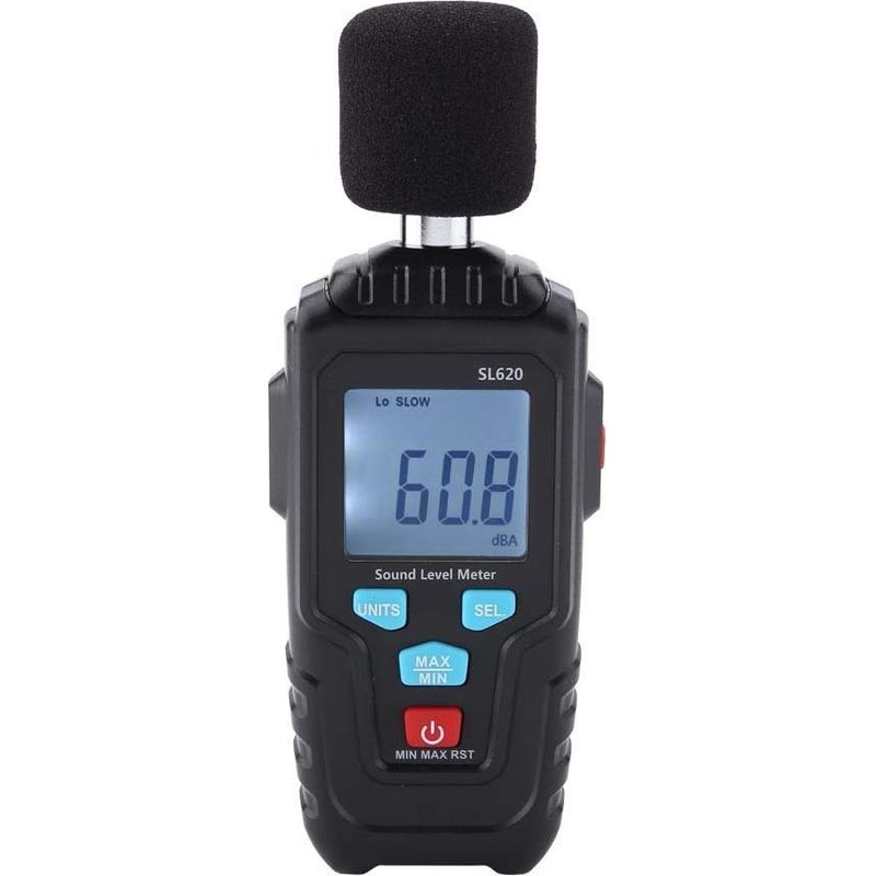 Schallpegelmesser Mit Aufnahmefunktion, 30–135 Db – Lcd-hintergrundbeleuchtung – Misst Minimale/maximale Schallpegel – Für Beengte Räume