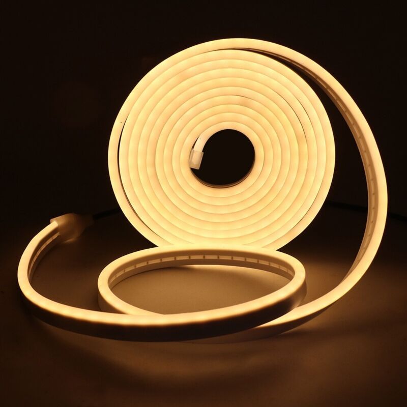 M Langer, Wasserdichter Led-streifen (5 V, Ip65) – Warmweißes Licht (3000 K) – Flexibel Und Kürzbar – Für Innen- Und Außenbeleuchtung – Inklusive Usb-kabel