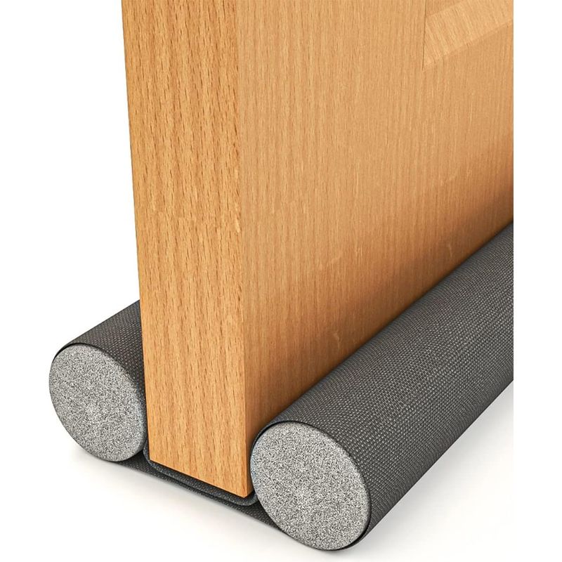 93 Cm Isolierender Türzugstopper – 600d Oxford-gewebe – Reduziert Zugluft Und Lärm – Für Den Innen- Und Außenbereich Geeignet – Gleitet Sanft Auf Allen Bodenarten – 93 Cm