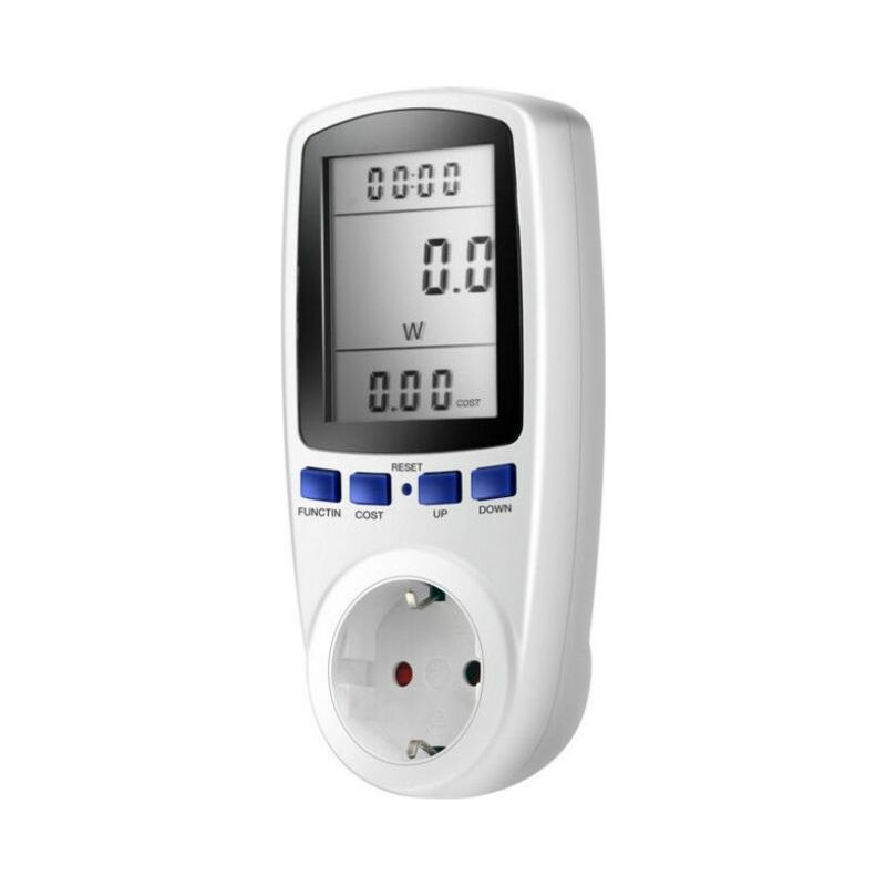 3680-w-wattmeter-energiezähler – Hintergrundbeleuchtetes Lcd-display – Stromverbrauchsüberwachung – 16-a-überlastschutz