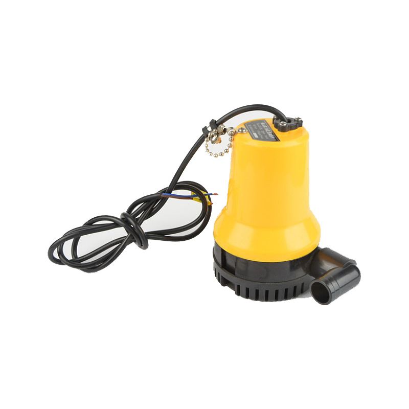 12-v-tauchpumpe Für Schmutzwasser – Fördermenge 4,2 M³/h – Förderhöhe 5 M – 25-mm-anschluss – 1,5 M Kabel