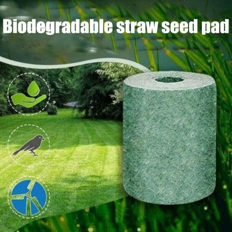 Glückverheißende, Biologisch Abbaubare Grasmatte, Grüne Picknickmatte Aus Gras, Keimmatte Für Die Anzucht Von Grassamen Im Garten