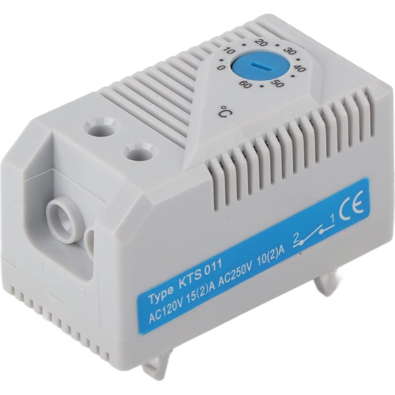 0-60 Thermostatschalter, Einstellbare Elektrische Komponente In Kunststoff Und Elektronischer Digitaler Mechanischer Temperaturregler, Neu (blauer Knopf)