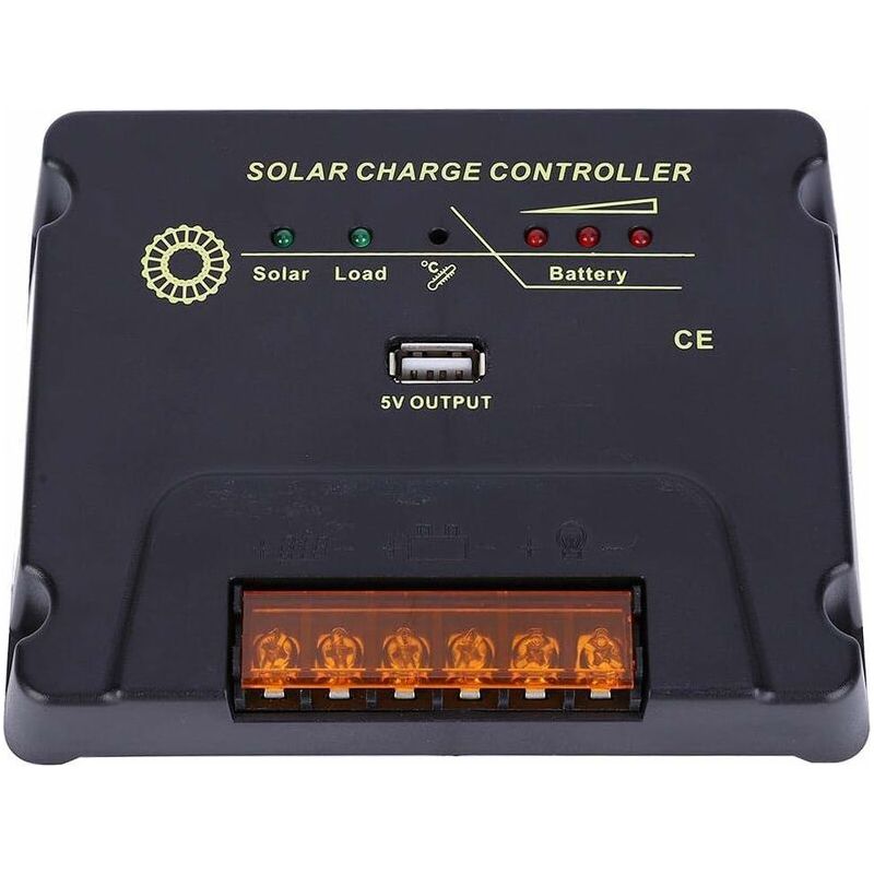Mppt-solarladeregler, 12v/24v 20a Solarmodul-laderegler, Cpy-steuerplatine, Ein-chip-solarbatterie-lade-/entladeregler