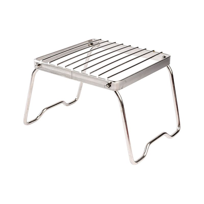 Campinggrill, Tragbarer Grill, 17 Cm Klappgrill, Ideal Für Kleine Grillabende Im Freien, Perfekt Zum Mitnehmen, Zum Campen Und Grillen