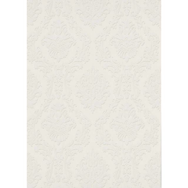 Bricoflor Creme Ornament Vliestapete