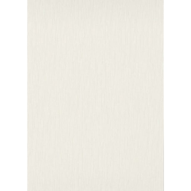 Bricoflor Einfarbige Vliestapete in Creme